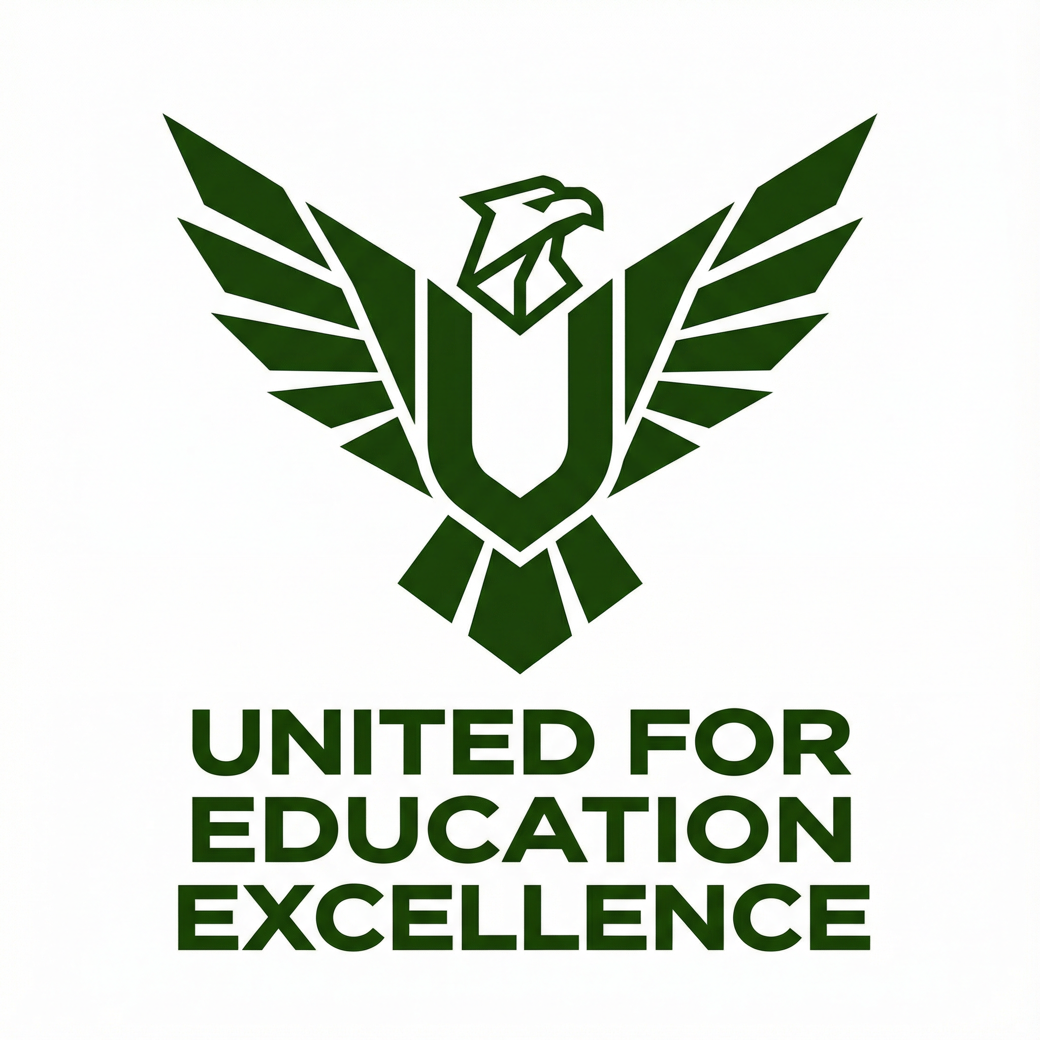 Negative Space U Eagle